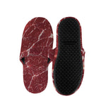Red Meat Print Slippers