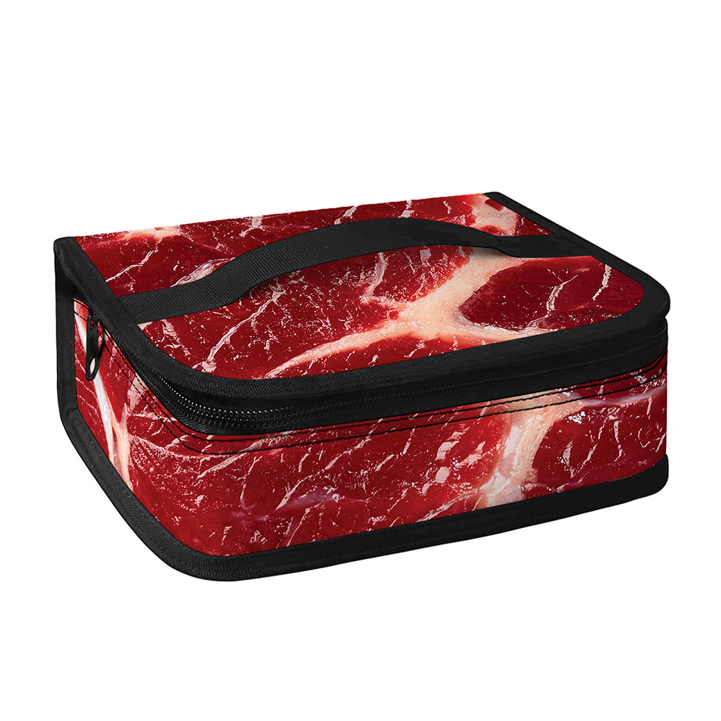 Red Meat Print Small Lunch Bag