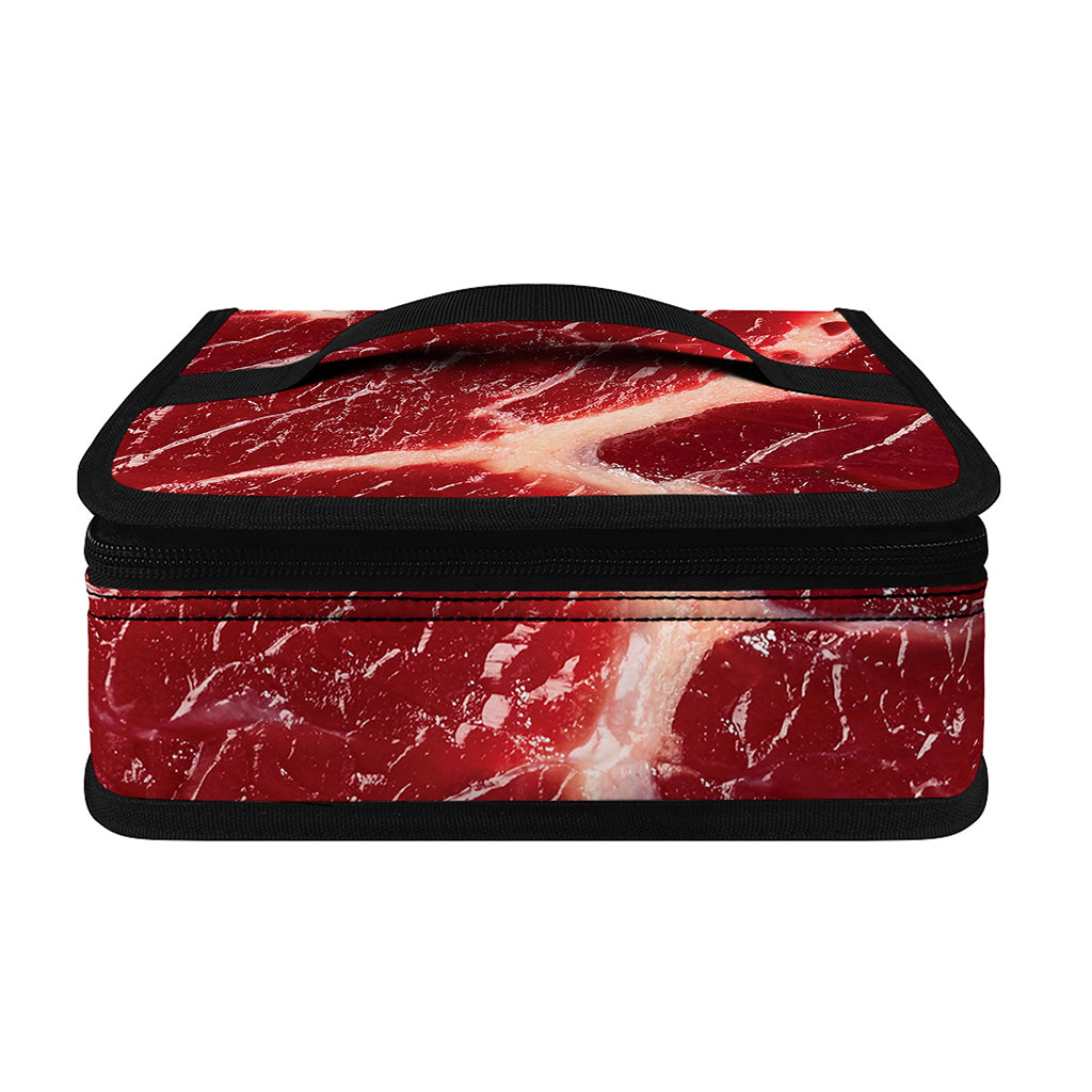 Red Meat Print Small Lunch Bag
