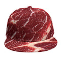 Red Meat Print Snapback Cap