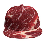 Red Meat Print Snapback Cap
