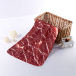 Red Meat Print Towel