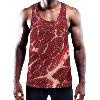 Red Meat Print Training Tank Top