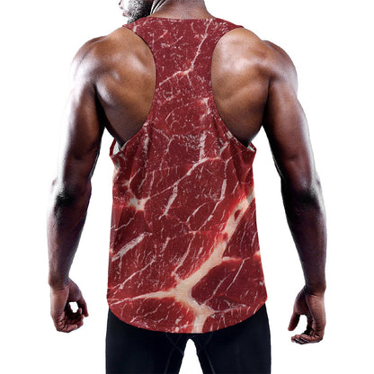 Red Meat Print Training Tank Top