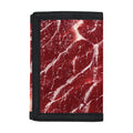 Red Meat Print Trifold Wallet