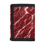 Red Meat Print Trifold Wallet