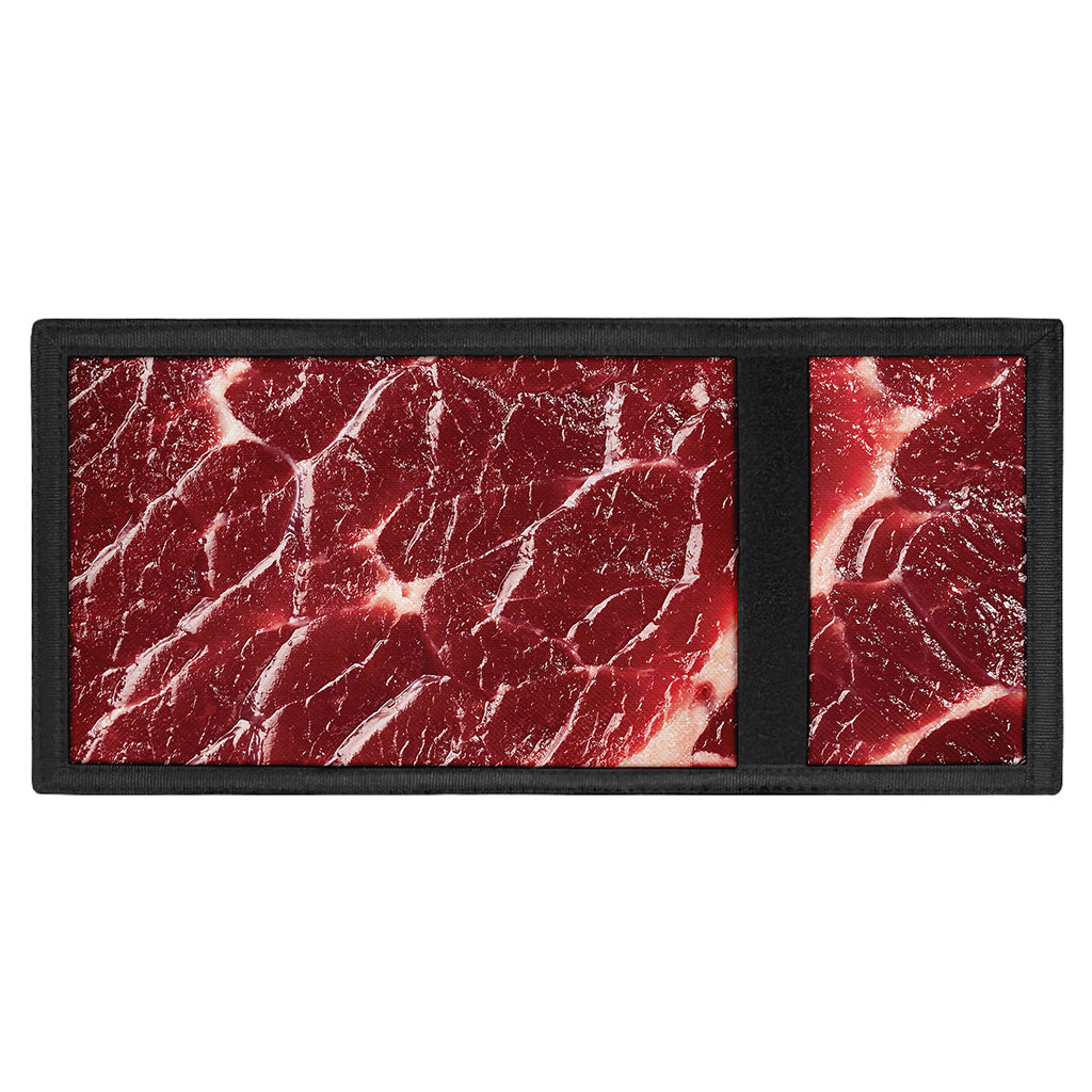 Red Meat Print Trifold Wallet