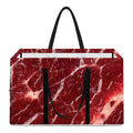 Red Meat Print Utility Tote Bag