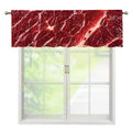 Red Meat Print Window Valance
