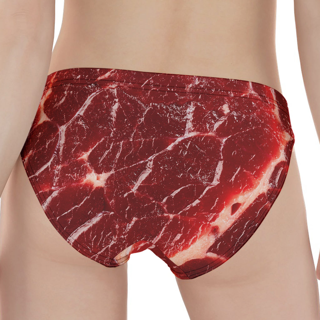 Red Meat Print Women's Panties