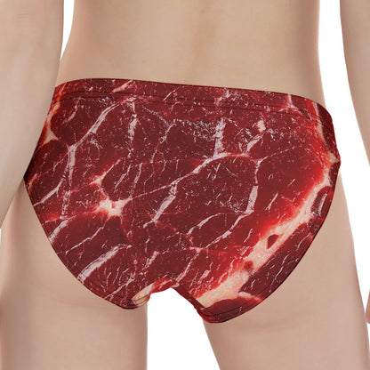 Red Meat Print Women's Panties
