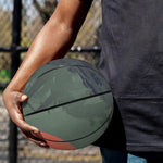 Red Moon Samurai Print Basketball