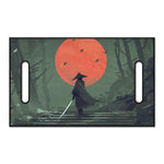 Red Moon Samurai Print Golf Cart Seat Cover