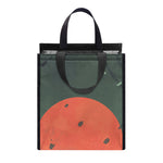 Red Moon Samurai Print Insulated Lunch Tote