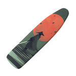 Red Moon Samurai Print Ironing Board Cover