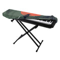 Red Moon Samurai Print Piano Keyboard Cover