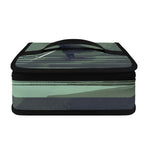 Red Moon Samurai Print Small Lunch Bag