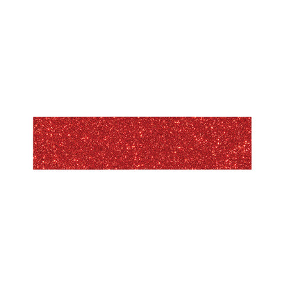 Red (NOT Real) Glitter Print Bed Runner