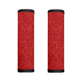 Red (NOT Real) Glitter Print Handle Covers