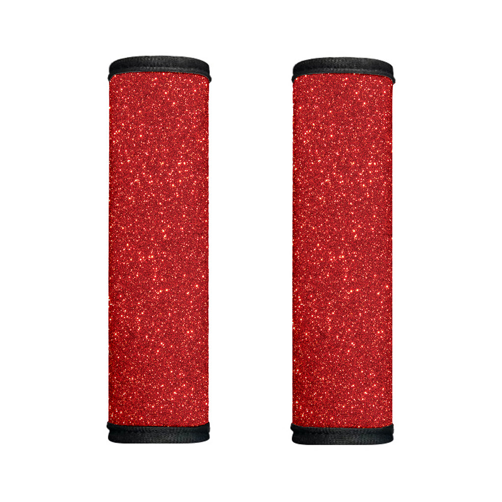 Red (NOT Real) Glitter Print Handle Covers