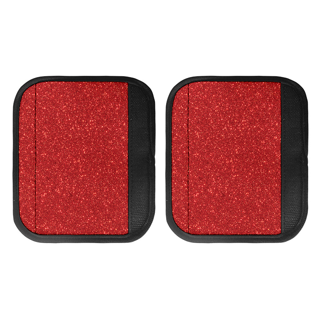 Red (NOT Real) Glitter Print Handle Covers
