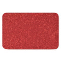 Red (NOT Real) Glitter Print Indoor Door Mat