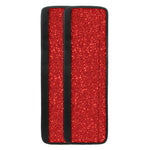 Red (NOT Real) Glitter Print Refrigerator Handle Covers