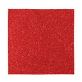 Red (NOT Real) Glitter Print Silk Bandana