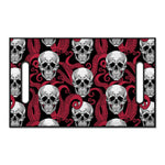 Red Octopus Skull Pattern Print Golf Cart Seat Cover