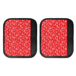 Red Paisley Bandana Pattern Print Handle Covers