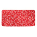 Red Paisley Bandana Pattern Print Towel