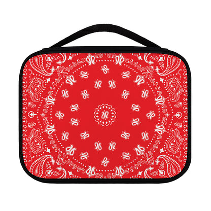 Red Paisley Bandana Print Classic Bible Case