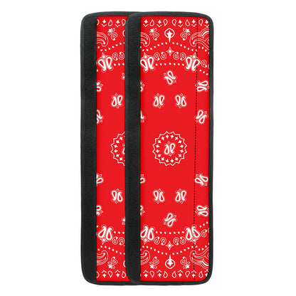 Red Paisley Bandana Print Refrigerator Handle Covers