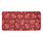 Red Paisley Pattern Print Towel