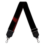 Red Pentagram Symbol Print Bag Strap