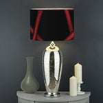 Red Pentagram Symbol Print Drum Lamp Shade