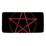 Red Pentagram Symbol Print Towel