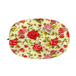 Red Pink Rose Floral Pattern Print Car Side Mirror Covers