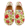 Red Pink Rose Floral Pattern Print Casual Shoes