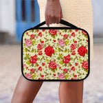 Red Pink Rose Floral Pattern Print Classic Bible Case