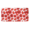 Red Poppy Pattern Print Towel