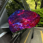 Red Purple Nebula Galaxy Space Print Car Side Mirror Covers