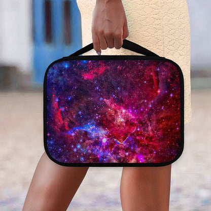 Red Purple Nebula Galaxy Space Print Classic Bible Case