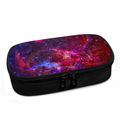 Red Purple Nebula Galaxy Space Print Insulin Cooler Travel Case