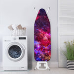 Red Purple Nebula Galaxy Space Print Ironing Board Cover