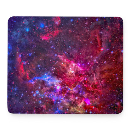 Red Purple Nebula Galaxy Space Print Mouse Pad