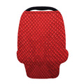 Red Python Snakeskin Print Baby Seat Cover
