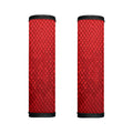 Red Python Snakeskin Print Handle Covers