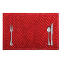 Red Python Snakeskin Print Placemat