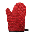 Red Python Snakeskin Print Single Oven Mitt